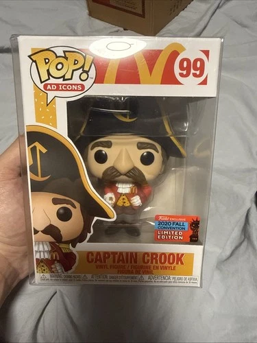 Funko Pop! Ad Icons Captain Crook McDonald's Fall Con Shared Exclusive 2020 #99