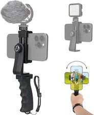 Soporte ergon mico antica da para tel fono, estabilizador de mano para vlogs, so