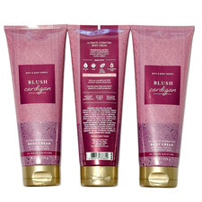 Bath Body Works BLUSH CARDIGAN Ultimate Hydration Body Cream 8 oz 3-Pack