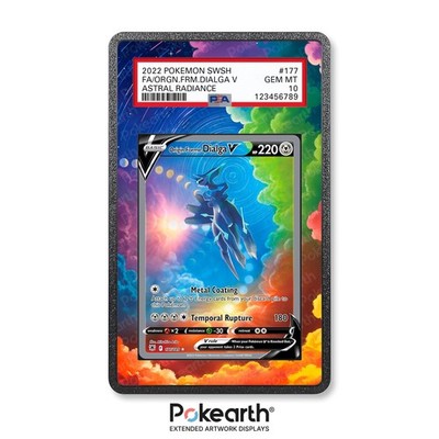 Dialga V 177/189 - Hülle mit erweitertem Artwork für Gradekarten