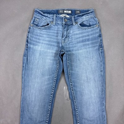 BKE Buckle Jeans Mens 28x30 Blue Alec Denim Pants Faded Straight Leg Stretch