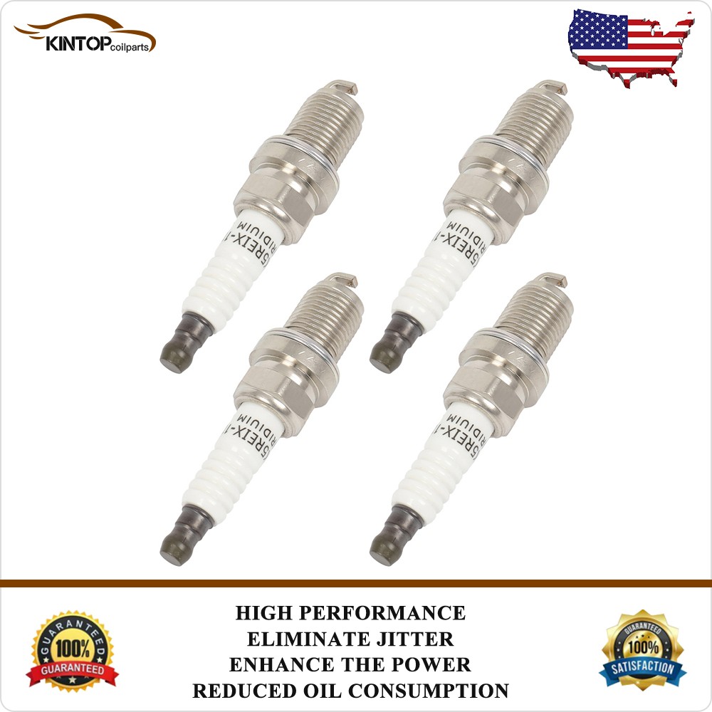 4x Double Iridium Spark Plugs For Mitsubishi Outlander PHEV 2.0L 2018-2020