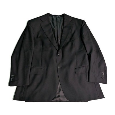 Suitsupply Blazer Sport Coat Mens 44S Black Wool Napoli Vitale Barberis Canonico