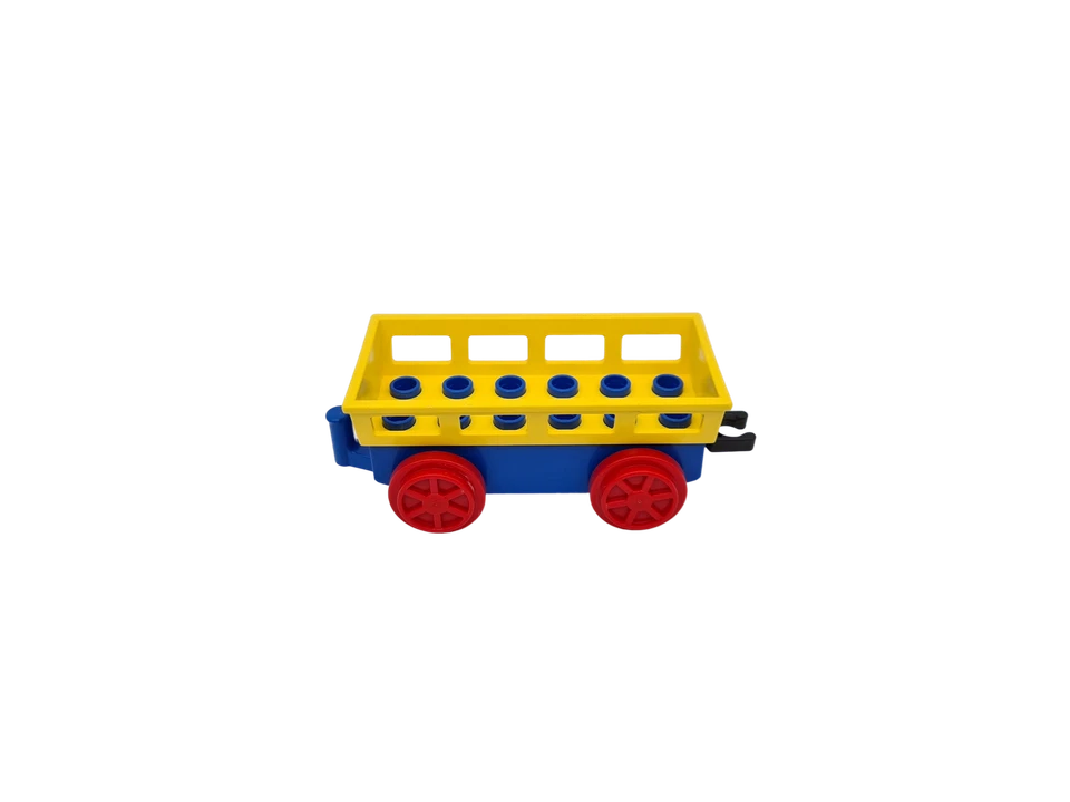Lego® train Duplo chemin de fer voie ferrée basculeur JAUNE BLEU - Photo 1/1
