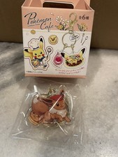 Pokemon Café & Pikachu Dulces Acrílico Llavero Eevee