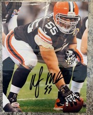 Alex Mack Cleveland Browns Autographed Signed 8x10 Photo SGC Coa Certification