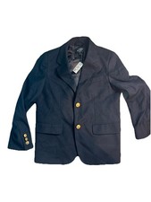 New Children s Place Kids 8 Navy Blue Blazer Jacket Gold Button NWT