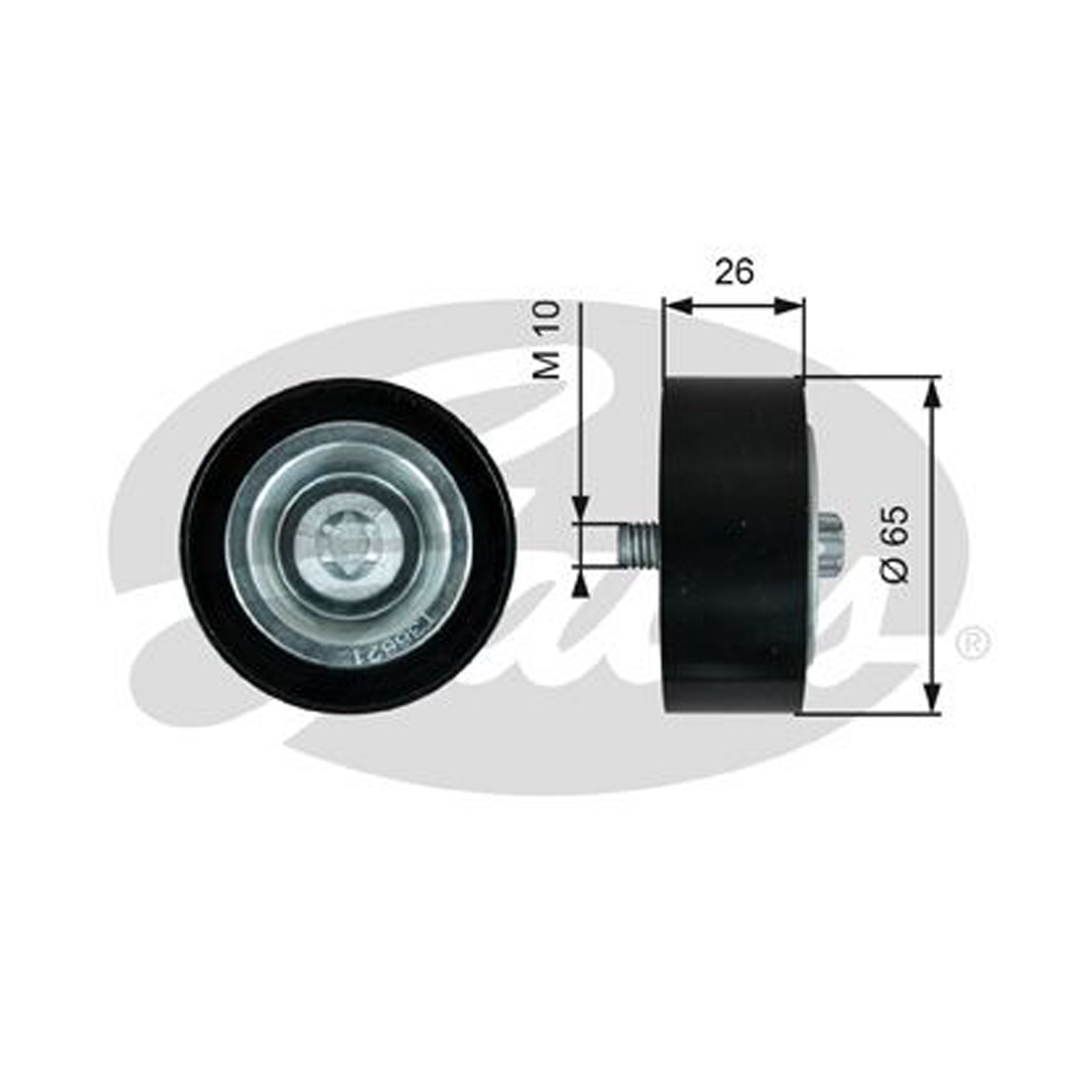 4x ✅Fits GATES T36621 V-RIBBED BELT PULLEY ⭐UK Seller⭐ - Image 16