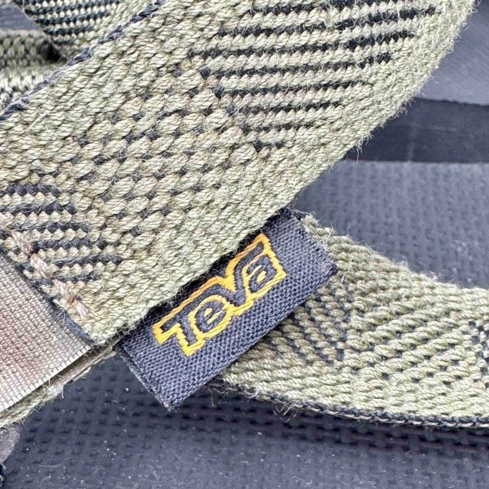 Sandalias para hombre Teva talla 12 caqui camufladas deportivas aire libre caminar playa Foto 3 de 4