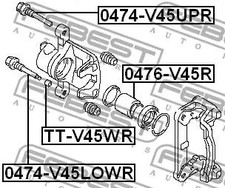 Etrier de frein Mitsubishi 3000