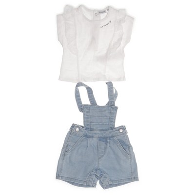 IKKS, Set, Größe: 68, Baumwolle/Elasthan, Blau/Weiß, Denim #0H3