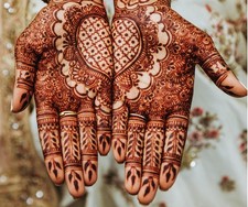Mehendi Cones 15 gm x 4 Reddish Brown Color Long Lasting