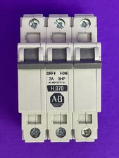 Allen Bradley 1492-CB3 H070 Ser C Circuit Breaker 7A, 3HP, AC 480Y/277V, 3 Pole