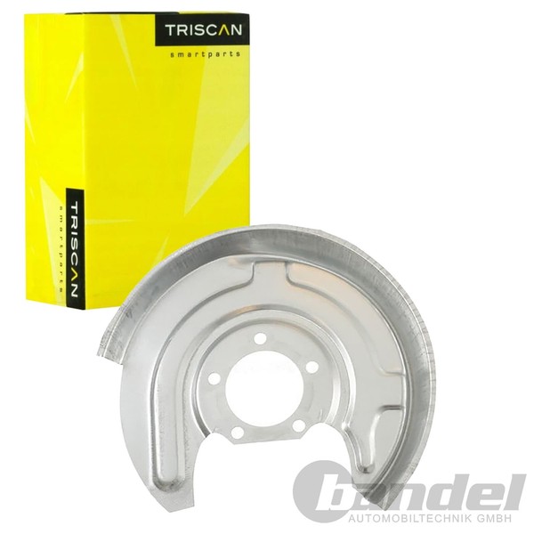Triscan Spritzblech Bremsscheibe Hinten Rechts Passend FüR Audi A6 Skoda Superb-image
