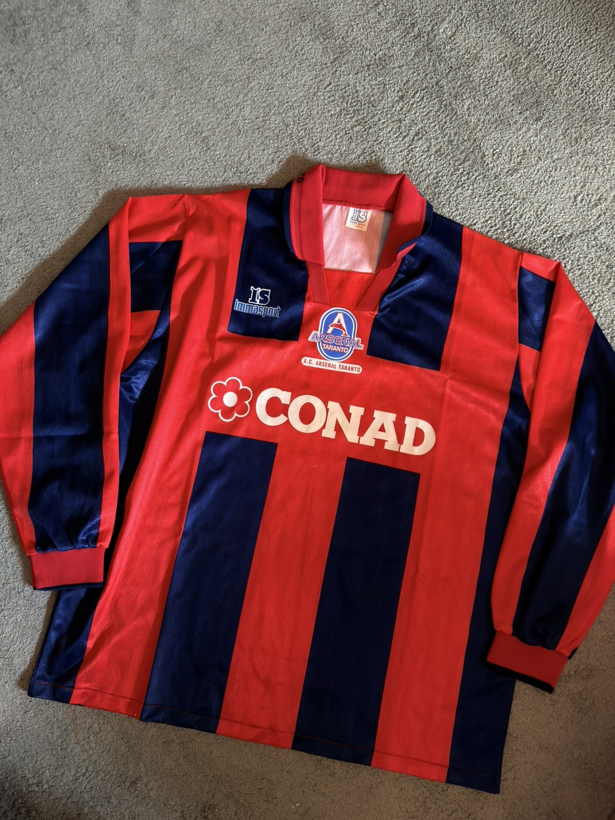 Maglia Taranto Calcio Match Worn numero #8