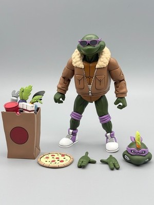 DONATELLO Punk Turtle NECA TMNT Teenage Mutant Ninja Turtles Cartoon pizza loose