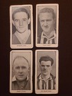 Set Of 4 Northern Ireland World Cup Footballers Cigarette cards From 1958