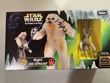 1997 Kenner Star Wars Power of the Force Wampa Luke Skywalker Hoth Set NIB Rare