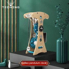 Hot Sale TECHING Galileo Pendulum Clock Aluminium Alloy 3D Metal Assembled Kitss