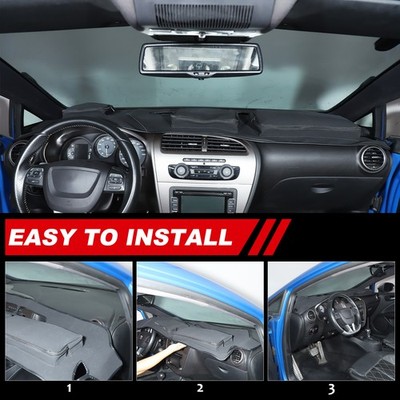 Interior Center Console Dashboard Storage Bag For SEAT Leon MK2 1P1 2008-2012