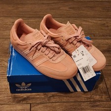 New Adidas Samba OG Wonder Mauve Pink JS0194 Women  s Size 5.5 Streetwear Casual