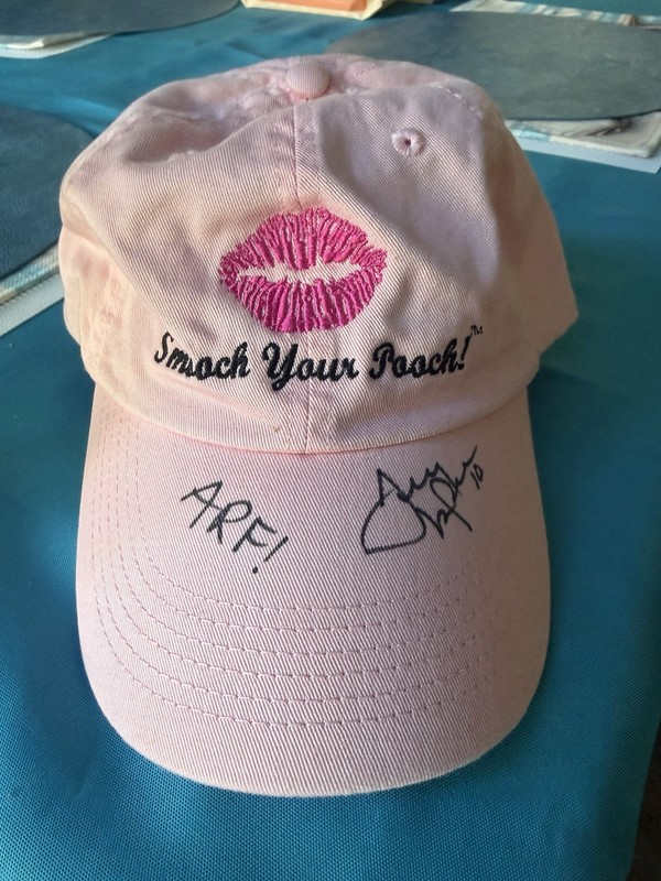 RARE Pink Baseball Cap Signed By Tony LaRussa arf Animal Rescue Foundation