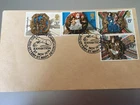 GB STAMPS RARE FIRST DAY COVER 1974 CHRISTMAS OTTERY ST MARY SET PLAIN