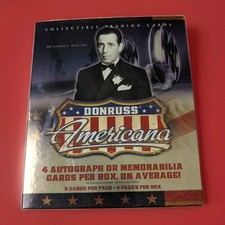 Empty Display Box 2007 Donruss Americana Humphrey Bogart Hollywood Icons