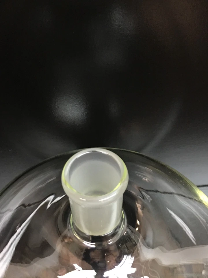 Kimble Kontes Cat Nº 601000-1024 5000 ml Frasco inferior redondo cuello único 24/40 Foto 3 de 4