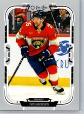 2025-26 O-Pee-Chee #92 Uvis Balinskis Florida Panthers
