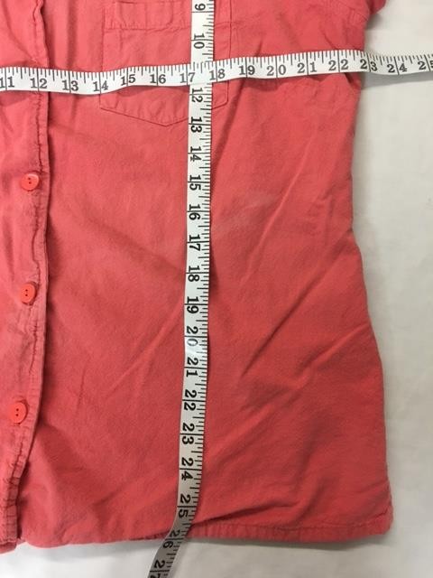 Basic editions XL pink button down pockets women'… - image 5