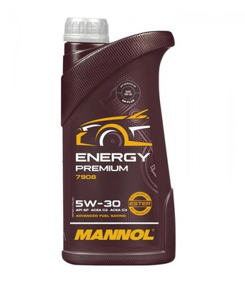 Motoröl Mannol Energy Premium 5W-30 SN CH-4 C3 FIAT 9.55535-S3/-S1 1L Flasche