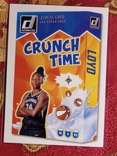 Jewell Loyd 2025 Donruss WNBA Crunch Time Insert Card #2 Las Vegas Aces