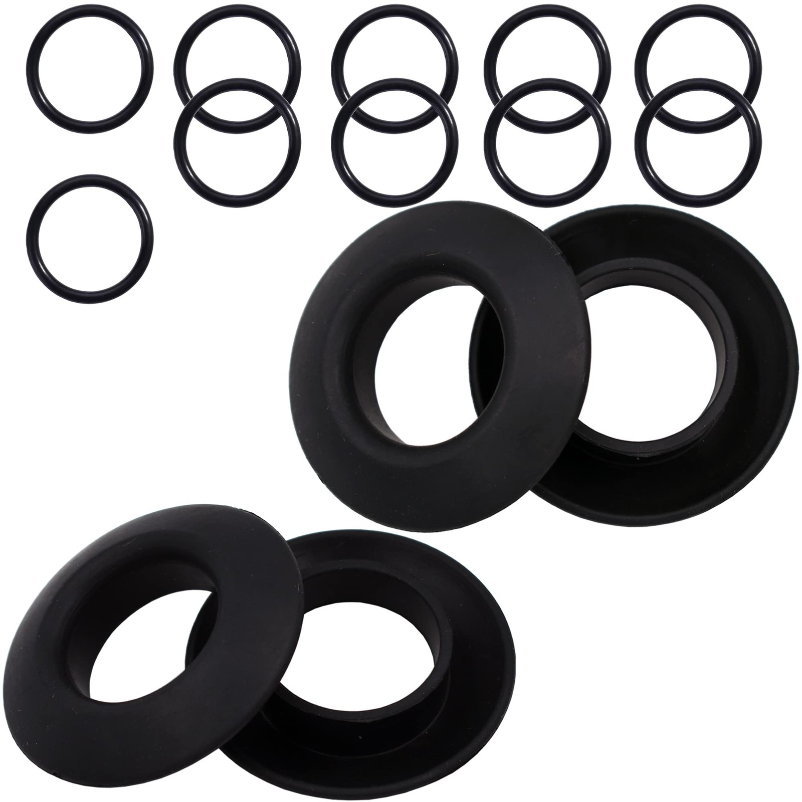Paddle Drip Rings-for And Canoe Paddles 1, Black