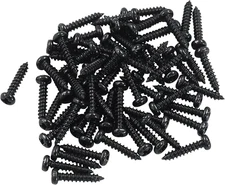 Murtenze 50Pcs Tuning Peg Tuning Key Screws, 11 X 2 Mm Machine Heads Guitar Moun