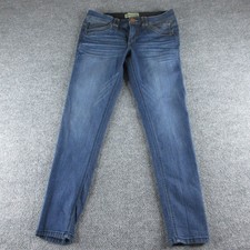 Democracy Jeans Womens 8 Blue Medium Wash Skinny Stretch Denim Ab Technology