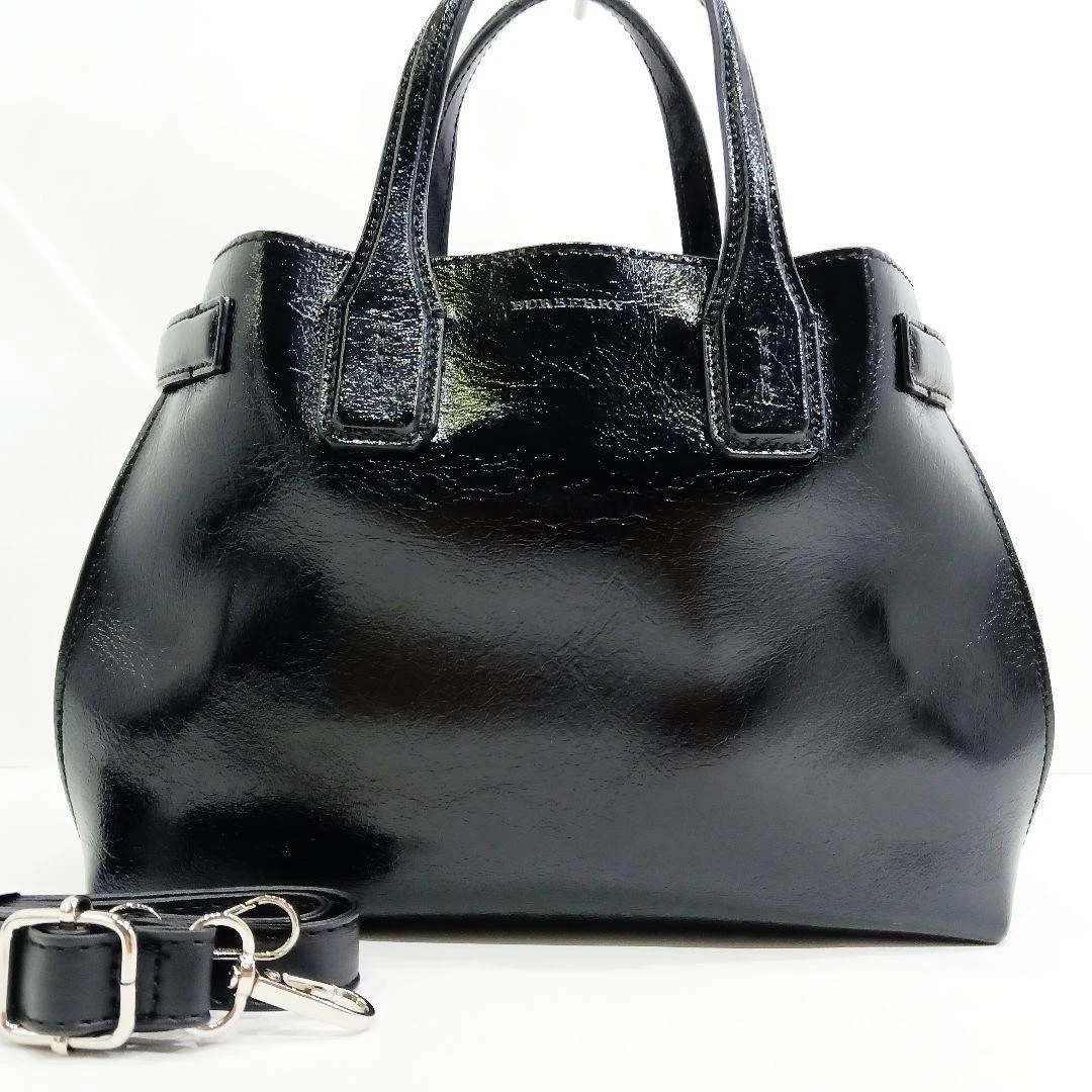 Burberry Black Patent Bags & Handbags for Women for sale | eBay