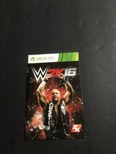 wwe 2k16 xbox 360 Manual Only
