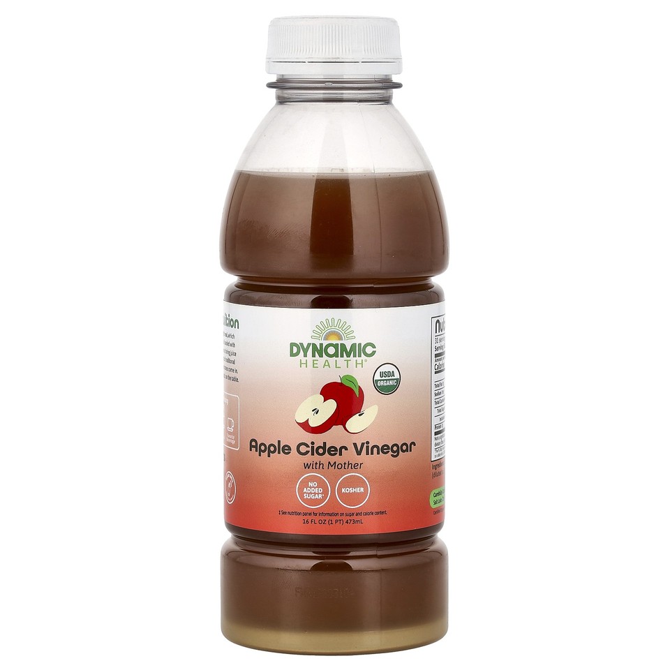 Apple Cider Vinegar with Mother, 16 fl oz (473 ml)
