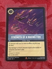 Lorcana Fabled - Strength of a Raging Fire - 201/204 M/NM