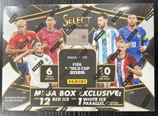 2026 Panini Select Road to FIFA World Cup Soccer Mega Box Factory Sealed 🚚✅