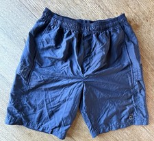 Vintage Nike Court Tennis Shorts Mens Small Blue 7" Elastic Waist 90s