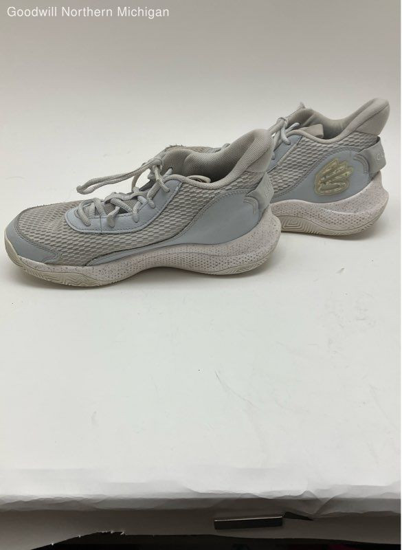 Under Armour Curry Gray Solid Sneaker Athletic Sh… - image 4