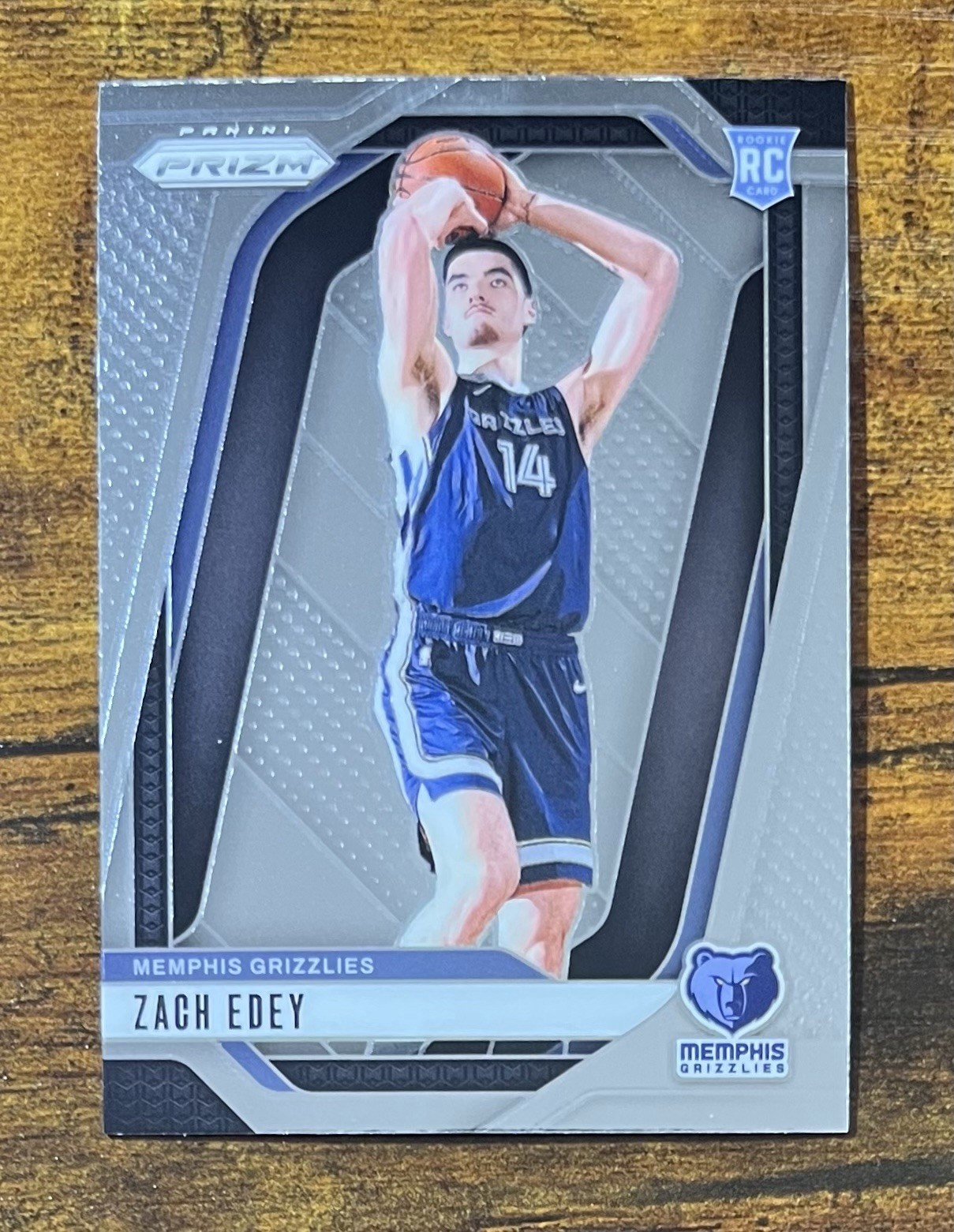 2024-25 Panini Prizm Zach Edey Rookie #249 Memphis Grizzlies (RC)