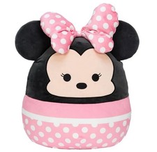 Disney Minnie Mouse 8 Inch Squishmallow NWT