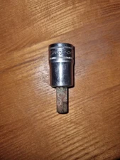 Snap-on Metric 1/2" Drive 10mm Hex Bit Chrome Socket Driver SAM10E Tool