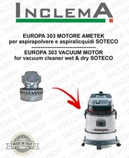 EUROPA 303 Motore aspirazione AMETEK per Aspirapolvere SOTECO - 220/240 V 1200 W