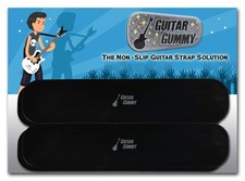 Guitar Gummy  The ORIGINAL Guitar Strap Non Slip Grip Strip Pad; Prevent N