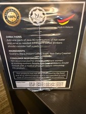 1 Box Java XO Coffee Herb For Men Energy, Masculine