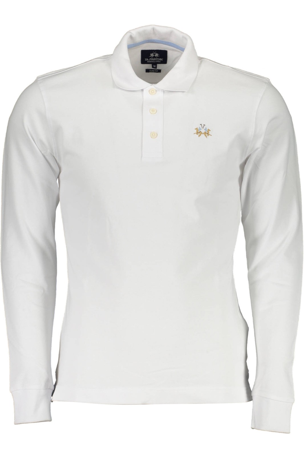 LA MARTINA POLO MANICHE LUNGHE UOMO BIANCO TAGLIA = XL